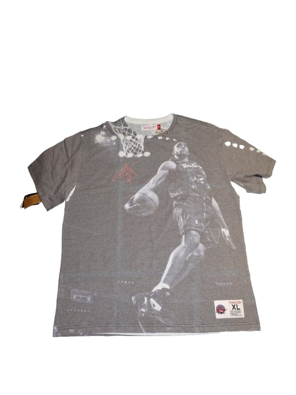 Mitchell & Ness NBA Above the Rim Sublimated Tee Toronto Raptors - Vince Carter